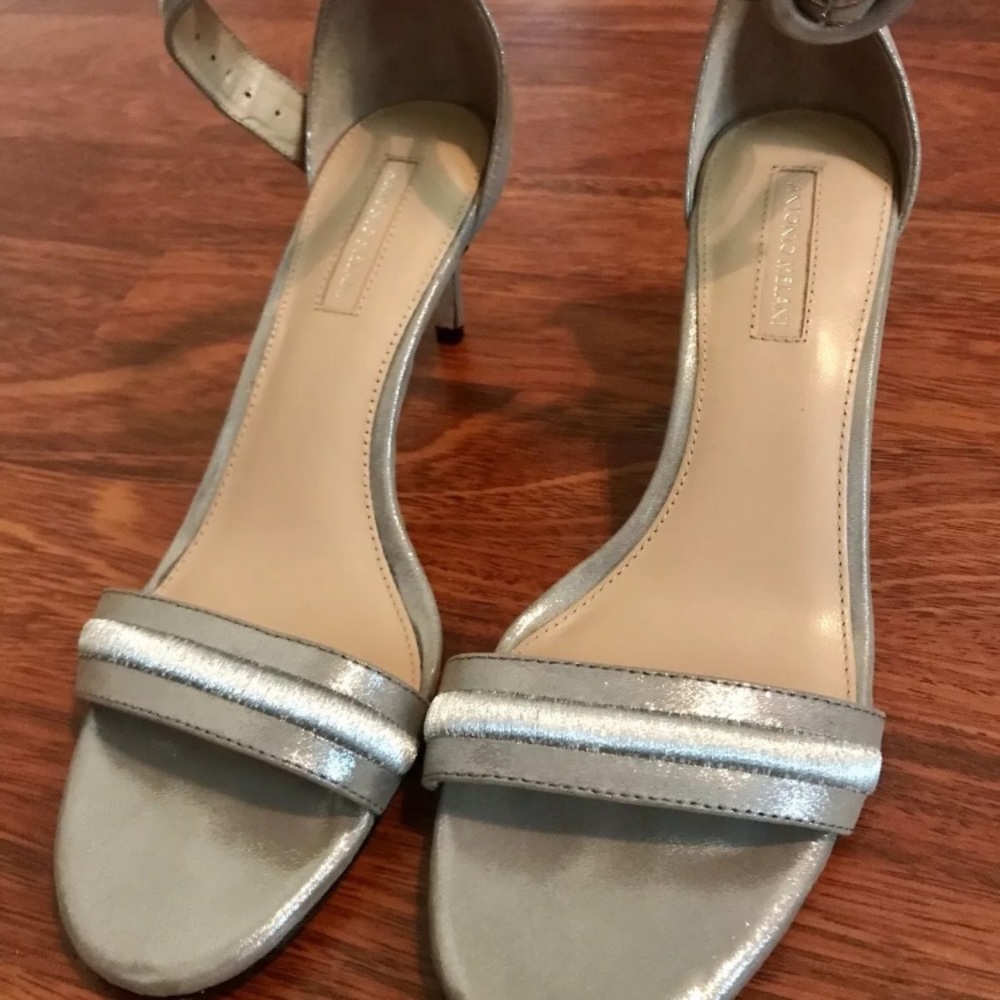 Antonio Melani Open Toe Heels Size 6.5 M